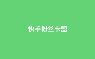 快手粉丝卡盟,第一卡盟排行榜 - 24小时自助下单商城下载 - 亿卡卡盟